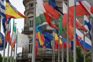 European flags, copyright vapourtrails